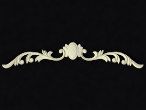Central decor ornament for furniture Modello 3D