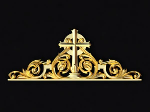 家具中央装饰 3D 模型