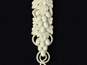 Central decor ornament for furniture 3Dモデル