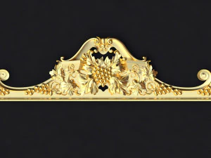 फर्नीचर के लिए केंद्रीय सजावट आभूषण 3D मॉडल