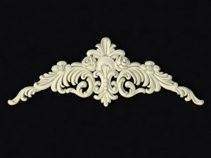 Central decor ornament for furniture Modelo 3D
