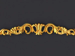 Центральный декор для мебели 3D Модель