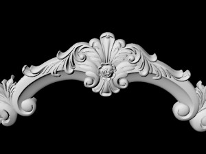 Carved mirror Modelo 3D