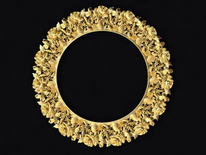 Specchio intagliato Modello 3D