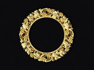 Carved mirror 3D Model