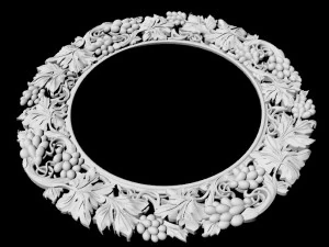 Carved mirror 3D Model