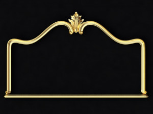 Carved mirror 3D Model