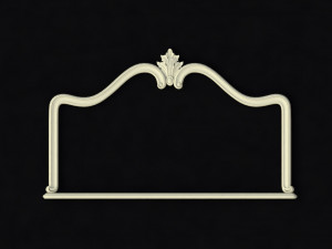 Carved mirror 3D 모델