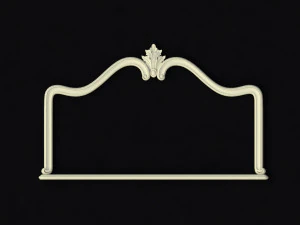 Carved mirror 3D Model