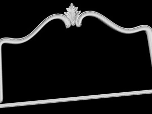 Carved mirror 3D Model