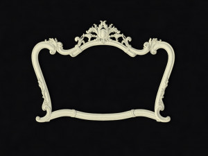 Carved mirror 3D Model