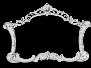 Carved mirror 3Dモデル