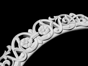 Carved mirror Modelo 3D
