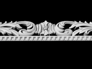 Carved mirror 3D Model