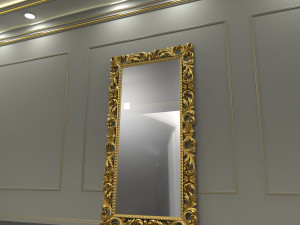 Carved mirror 3D Model