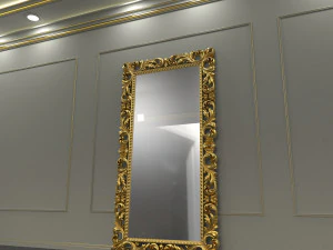 Geschnitzter Spiegel 3D Modell