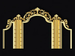 Gesneden spiegel 3D Model