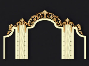 Carved mirror 3D Model