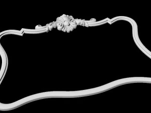 Carved mirror 3D Model
