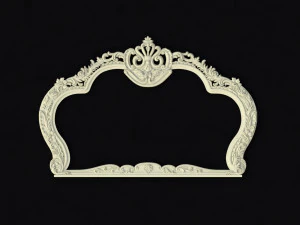 Carved mirror 3D Model