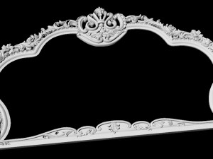 Carved mirror 3D Model