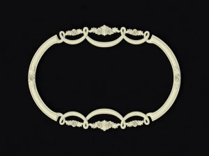 Carved mirror 3D Model