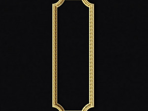 Carved mirror 3D Model