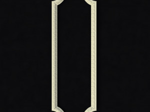 Carved mirror 3D Model