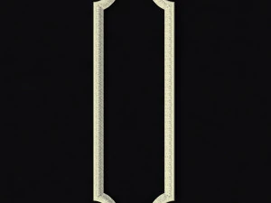 Carved mirror 3D Model