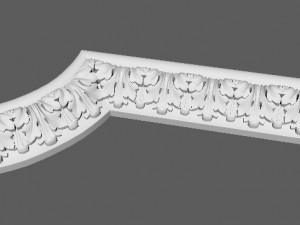 Carved mirror 3D Model