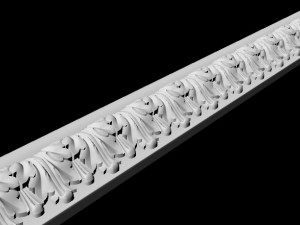 Carved mirror 3D Model