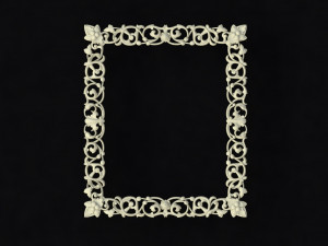 Carved mirror Modelo 3D