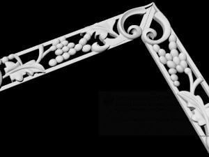 Oymalı ayna 3D Model