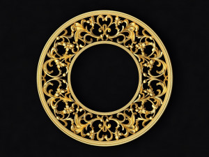 Carved mirror Modelo 3D