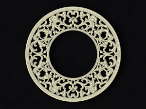 Carved mirror 3D Модель