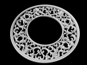 Carved mirror 3D Model