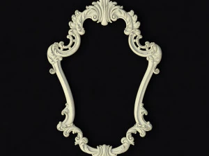 Carved mirror 3D Model