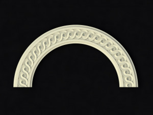Central decor ornament for furniture Modelo 3D
