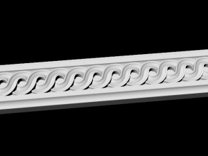 Central decor ornament for furniture Model 3D