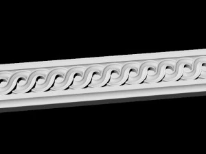 Central decor ornament for furniture 3D Model