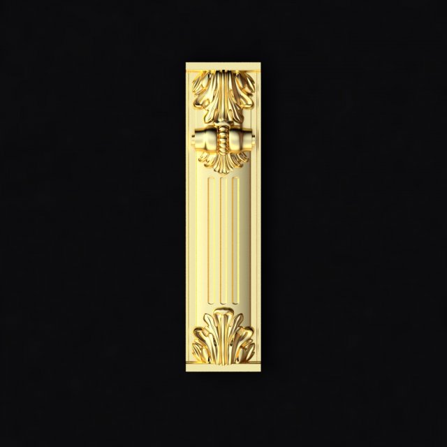 Central decor ornament for furniture Modèle 3D .c4d .max .obj .3ds .fbx .stl .blend 