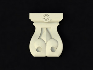 Central decor ornament for furniture Modelo 3D