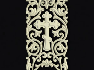 Central decor ornament for furniture 3D Model