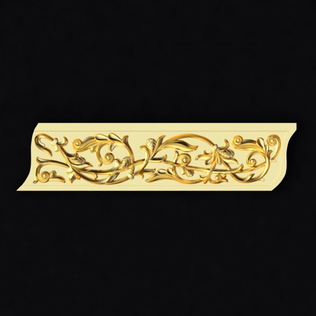 Central decor ornament for furniture Modèle 3D .c4d .max .obj .3ds .fbx .stl .blend 
