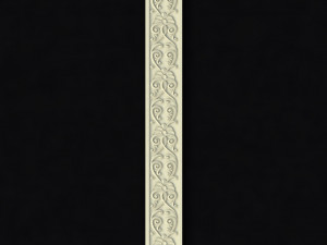 Central decor ornament for furniture 3D Model