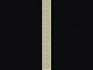 Central decor ornament for furniture 3D Model