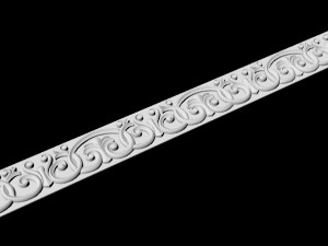 Central decor ornament for furniture 3D 模型