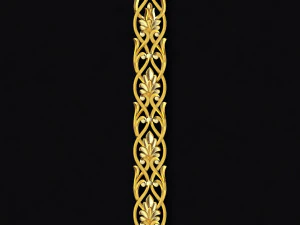 Центральный декор для мебели 3D Модель