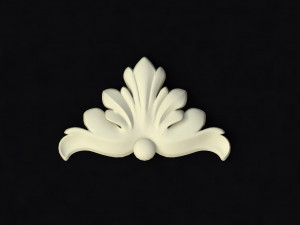 Central decor ornament for furniture Modello 3D