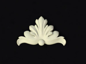 Central decor ornament for furniture 3D Model